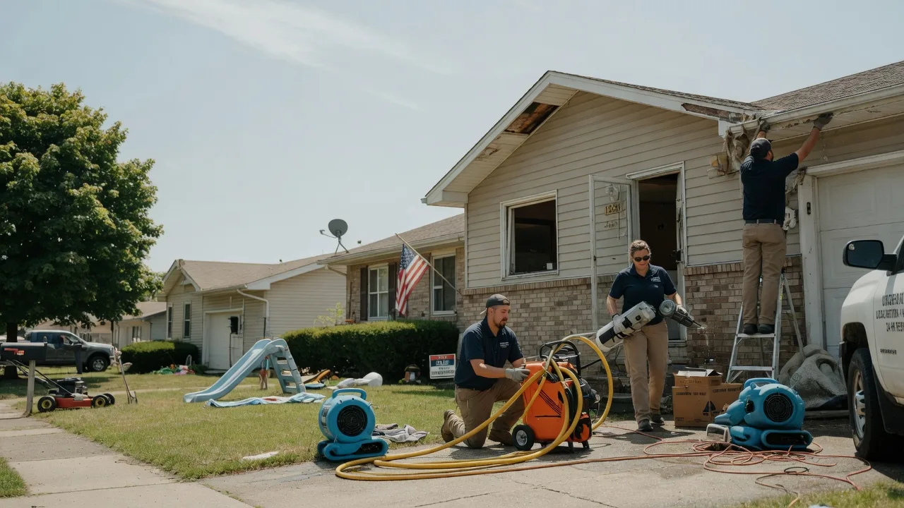 Water Damage Restoration in Albion, OK near me